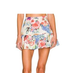 Amanda Uprichard X Revolve Gabbie Floral Skort Small